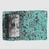 レトロオーディオカセット ゴルフタオル (横)