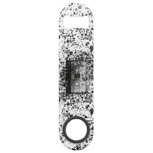 レトロオーディオカセット スピード栓抜き (正面)