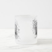 レトロオーディオカセット フロストグラスマグカップ (中央)