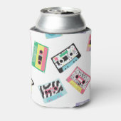 レトロオーディオテープ: 80sシームレス。 缶クーラー (缶裏面)