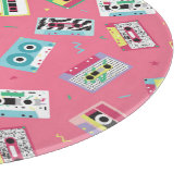 レトロオーディオテープ： 80sスタイル。 カッティングボード (角)