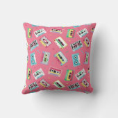 レトロオーディオテープ： 80sスタイル。 クッション (裏面)