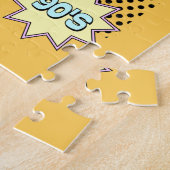 レトロオーディオボックス。 ジグソーパズル (側面)