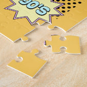 レトロオーディオボックス。 ジグソーパズル (側面)