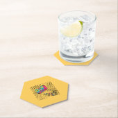 レトロオーディオボックス。 ペーパーコースター (インサイチュ)