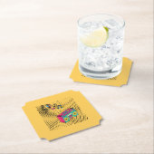 レトロオーディオボックス。 ペーパーコースター (インサイチュ)