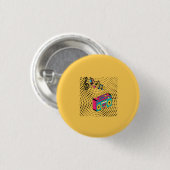 レトロオーディオボックス。 缶バッジ (正面&裏面)