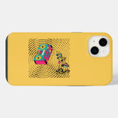 レトロオーディオ・ラジカセ iPhoneケース (裏面横)