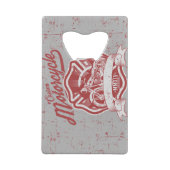 レトロオートバイステンレス鋼ボトルオープナー クレジットカード栓抜き (裏面)