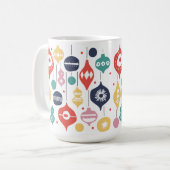 レトロオーナメント コーヒーマグカップ (正面左)