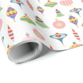 レトロオーナメント |ミッドセンチュリーパタモダンーン ラッピングペーパー (ロールコーナー)