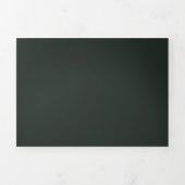 レトロオーナメント – メリークリスマス 三つ折りクリスマスカード (カバー)