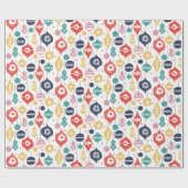 レトロオーナメント ラッピングペーパー (フラット)