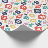 レトロオーナメント ラッピングペーパー (角)