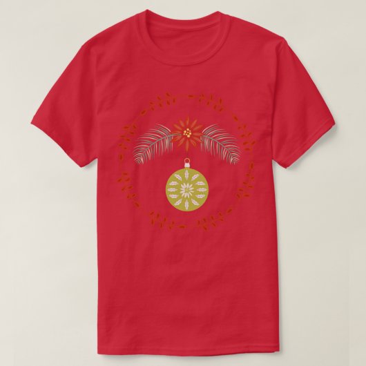 レトロオーナメント Tシャツ (デザイン正面)