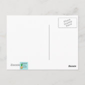 レトロオープンハウスパーティーはがき ポストカード (裏面)