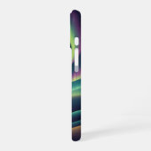 レトロオーロラの丘 iPhone 16ケース (左側面)
