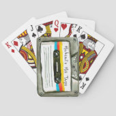 レトロカおもしろいセットタップの遊音楽カード トランプ (裏面)