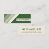 レトロカイロプラクター スキニー名刺 (正面/裏面)