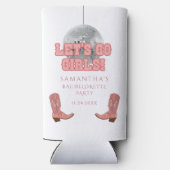 レトロカウガールブーツ独身最後の夜 スリム缶クーラー (裏面)