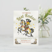 レトロカウガール ラストロデオ バチェロレッテパーティー 招待状 (スタンド正面)