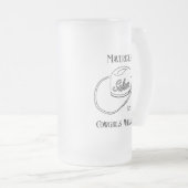 レトロカウボーイサルーン飲み物用品パイント フロストグラスビールジョッキ (正面右)