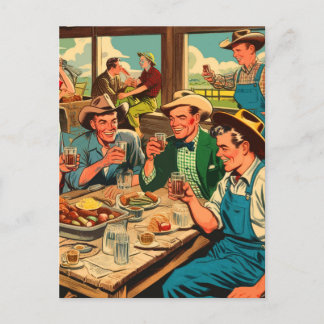 レトロカウボーイズ漫画 ポストカード