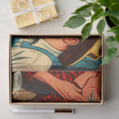 レトロカウボーイズ漫画 薄葉紙 (ギフト)