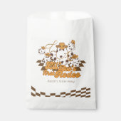 レトロカウボーイハロウィーンファーストロデオ誕生日 フェイバーバッグ (正面)