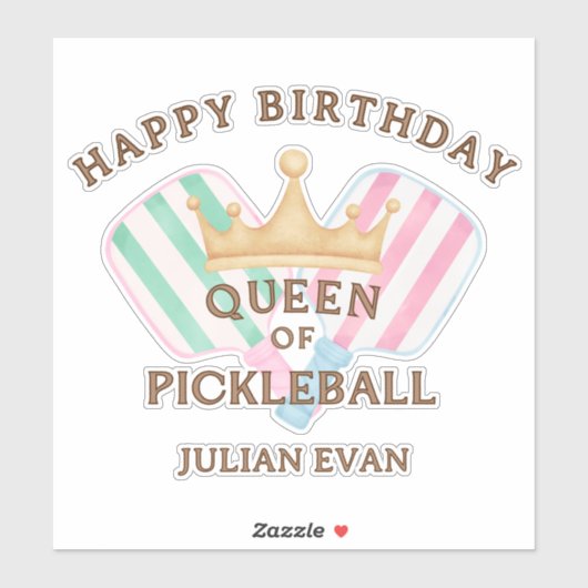 レトロカウンティクラブクイーンオブピックボール シール (シート)