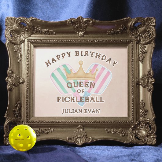 レトロカウンティクラブクイーンオブピックボール シール