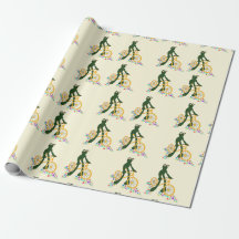 レトロカエル（花つき自転車）