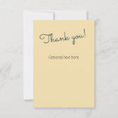 レトロカクテルインスパイアサンキューカード サンキューカード (裏面)