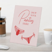 レトロカクテルバチェロレッテパンティゲーム 台座サイン (インサイチュ)