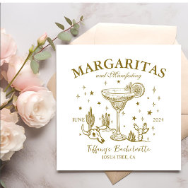 レトロカクテルバチェロレッテ スタンダードカクテルナプキン