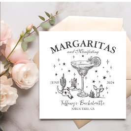 レトロカクテルバチェロレッテ スタンダードカクテルナプキン