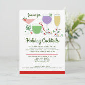 レトロカクテルパーティの招待状 招待状 (スタンド正面)