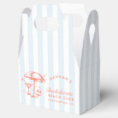 レトロカクテルモダンバチェロレッテオレンジ&ブルー フェイバーボックス (オープン)