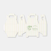 レトロカクテルモダンバチェロレッテグリーン&イエロー フェイバーボックス (折り畳みなし)