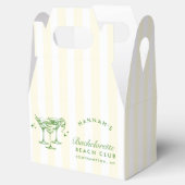 レトロカクテルモダンバチェロレッテグリーン フェイバーボックス (オープン)