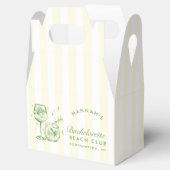 レトロカクテルモダンバチェロレッテグリーン フェイバーボックス (オープン)