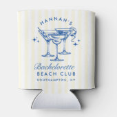 レトロカクテルモダンバチェロレッテブルー 缶クーラー (裏面)