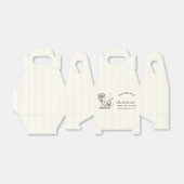 レトロカクテルモダンバチェロレッテ黄 フェイバーボックス (折り畳みなし)