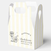 レトロカクテルモダンバチェロレッテ黄 フェイバーボックス (オープン)