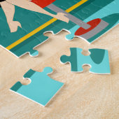 レトロカクテルラウンジパズル ジグソーパズル (側面)