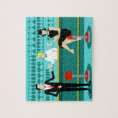 レトロカクテルラウンジパズル ジグソーパズル (縦)