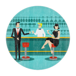 レトロカクテルラウンジ裁断ボード カッティングボード