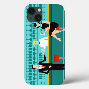 レトロカクテルラウンジiPhone 6ケース iPhone 13ケース