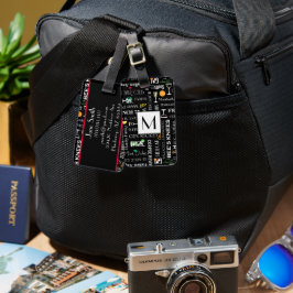 レトロカクテル ラゲッジタグ