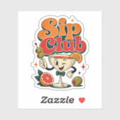 レトロカクテル Sip Club シール (シート)